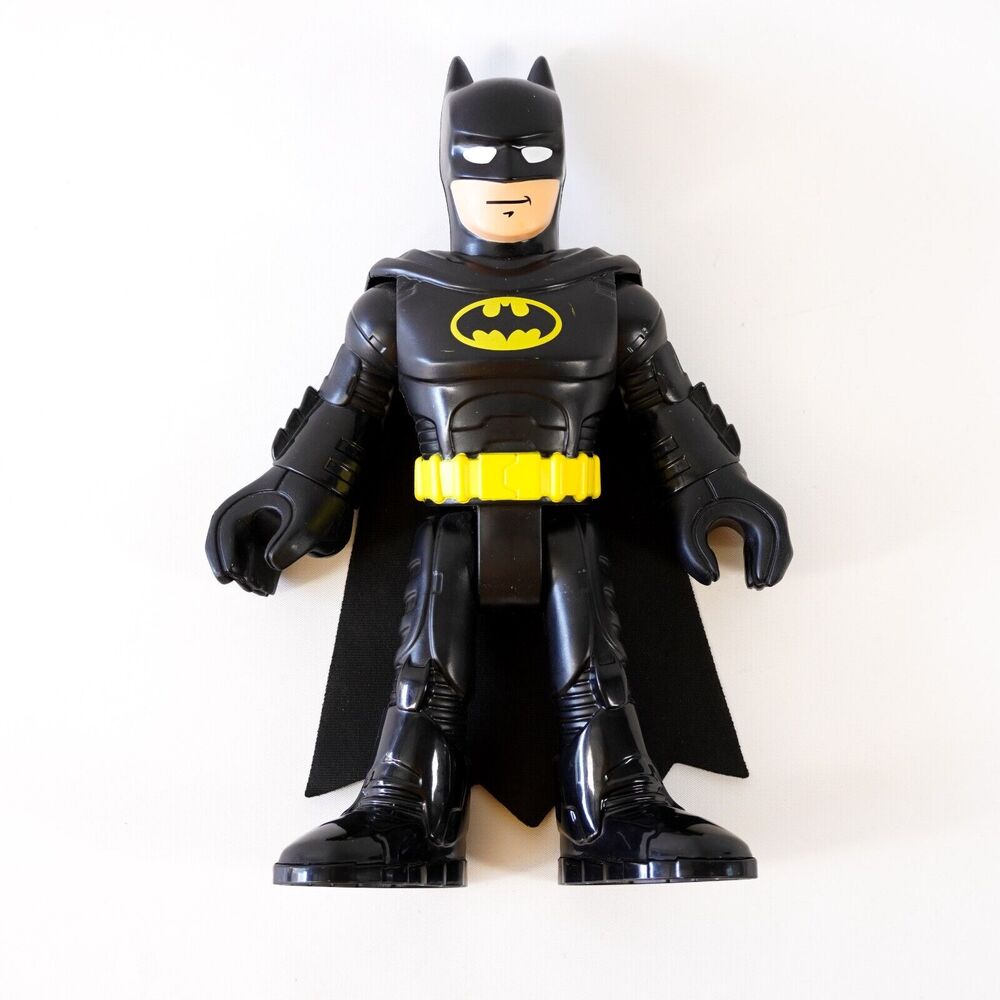 10" Batman Action Figure Toy DC Comics 2019 Mattel Super Hero Figurine Black